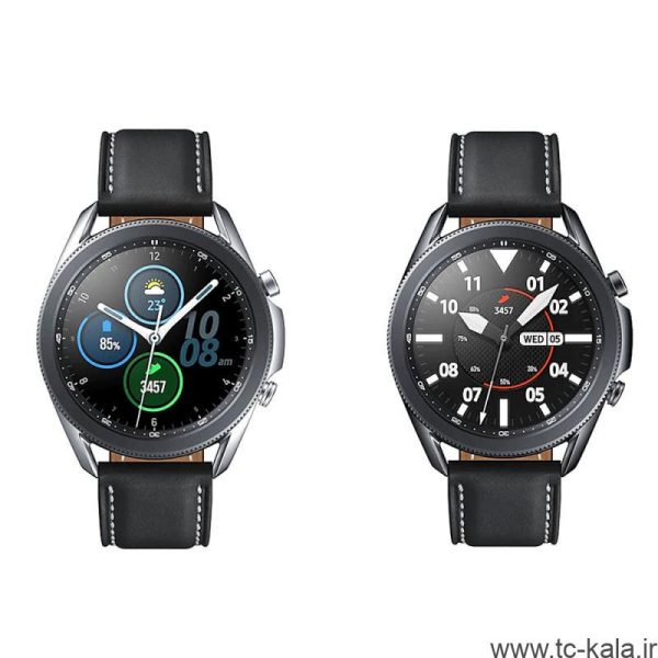 ساعت هوشمند سامسونگ مدل Galaxy Watch3 SM-R840 45mm بند چرمی